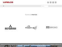 Tablet Screenshot of lumelco.es